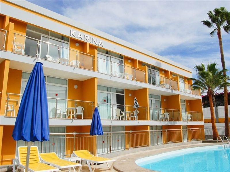Apartamentos Karina Playa del Inglés Eksteriør bilde